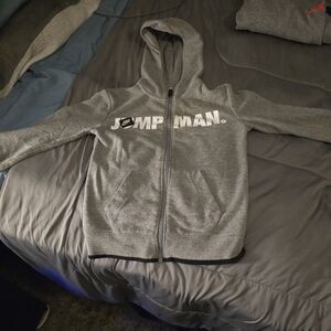 Boys Jordan  jumpman full zip hoodie size 7